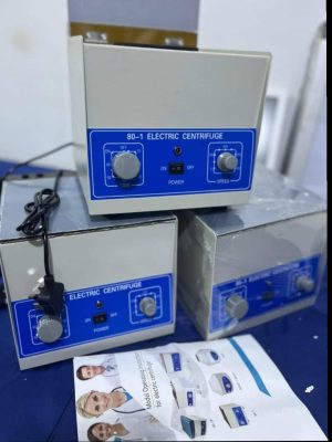 80-1 Electric Centrifuge – Compact Lab Centrifuge with Timer & Speed Control
